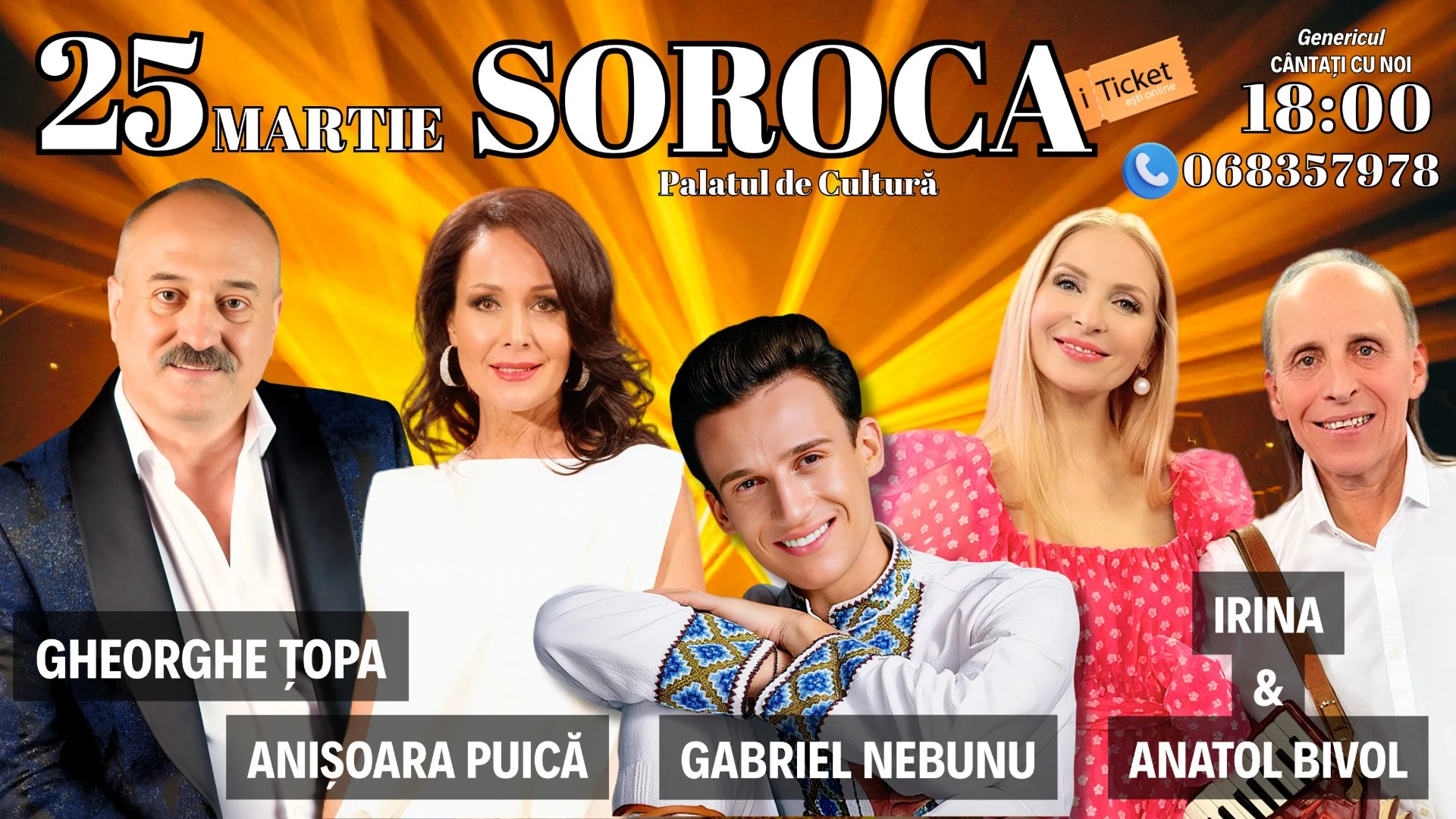 Concert de Primăvară „Cântați cu Noi”